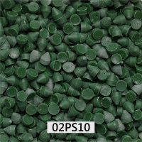 Наполнитель пластиковый зеленый AVALON 02PS10 (конус 10х10 мм) (1 кг)