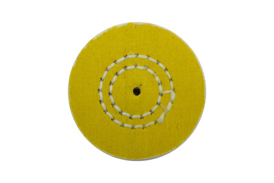 Круг муслиновый CROWN желтый d-60 мм, 50 слоев