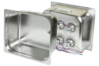 Ванна с излучателем для УЗМ DSA 300-SK1 (12,0 л), нагреват. эл., термопара