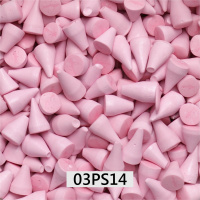 Наполнитель пластиковый розовый AVALON 03PS14 (конус 14х14 мм) (1 кг)